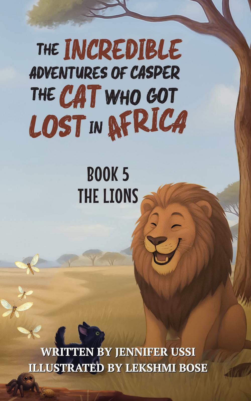 Book 5: The Lions paperback front cover