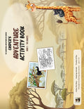 Casper's Adventure Activity Book 3: The Giraffes, back cover and spine