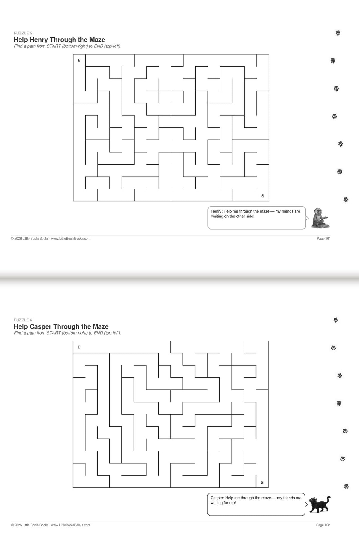 Inside Activity Book 1: The Pangolins. Puzzles & Play: help find the way through the maze