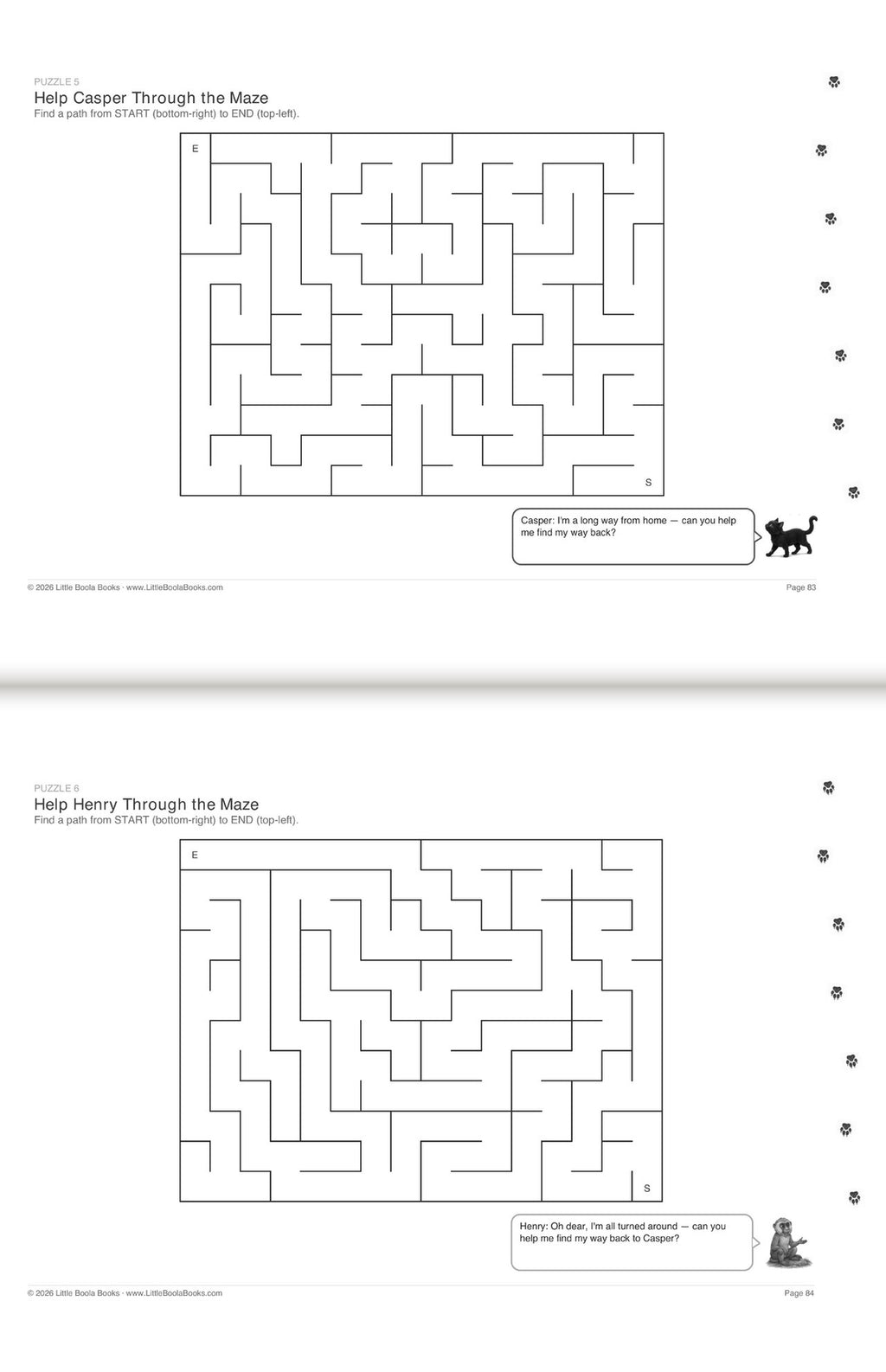 Inside Activity Book 8: The Warthogs. Puzzles & Play: a maze