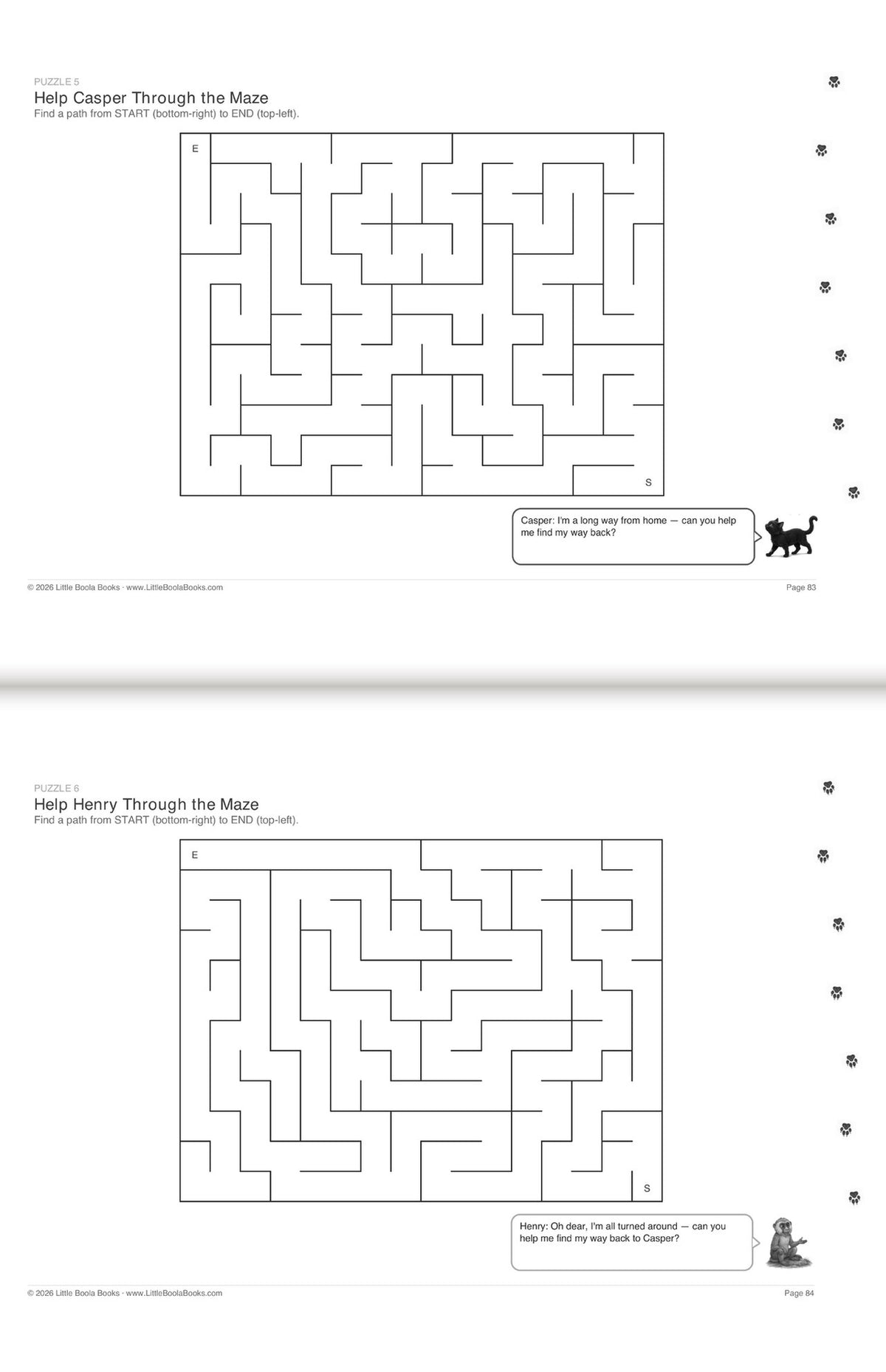 Inside Activity Book 8: The Warthogs. Puzzles & Play: a maze