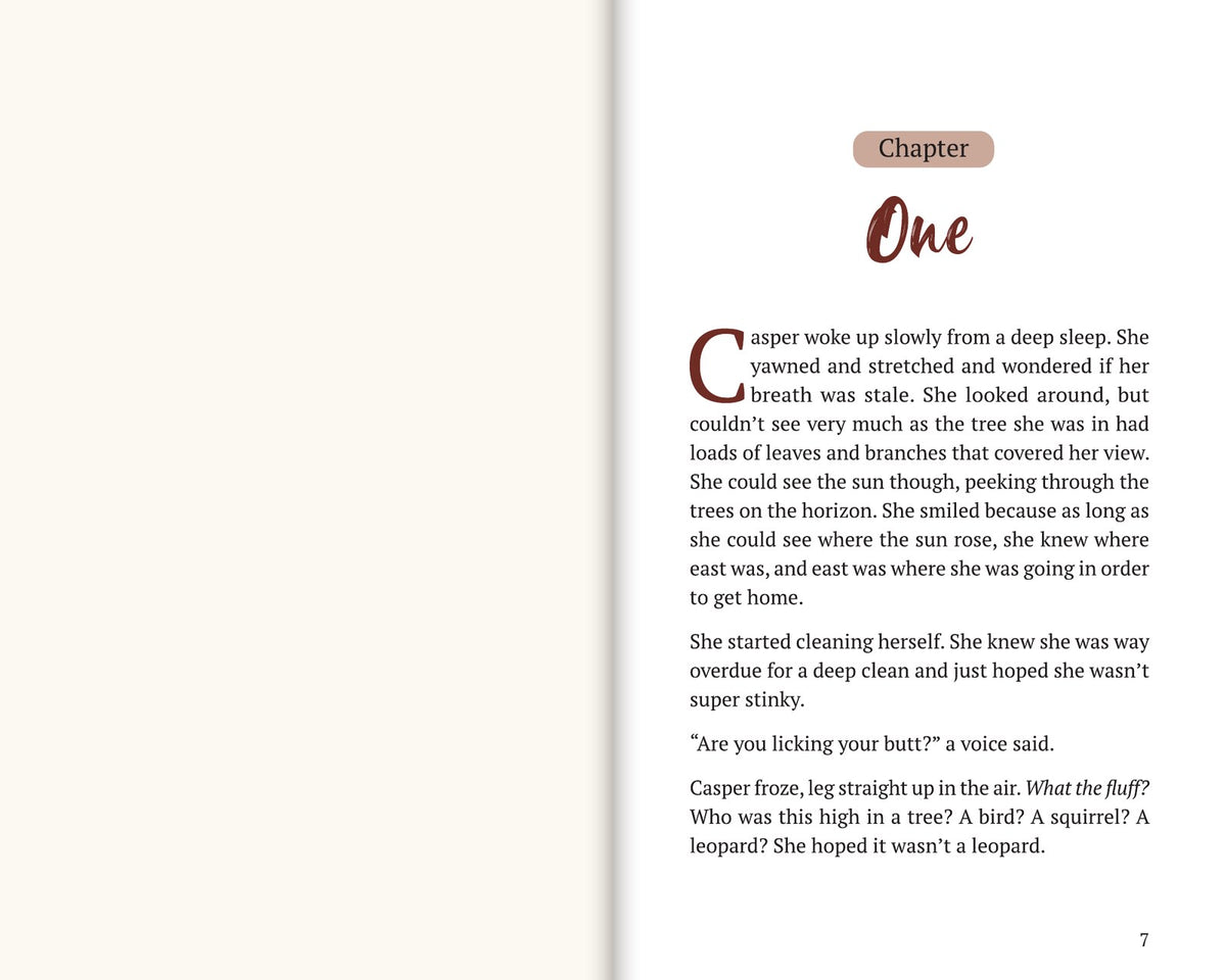 Book 3: The Giraffes, Chapter 1 (part 1 of 4), illustrated by Lekshmi Bose