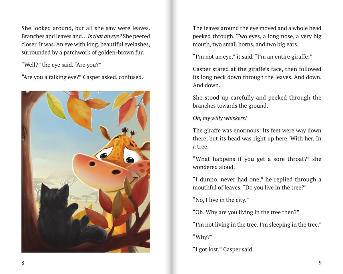 Book 3: The Giraffes, Chapter 1 (part 2 of 4), illustrated by Lekshmi Bose