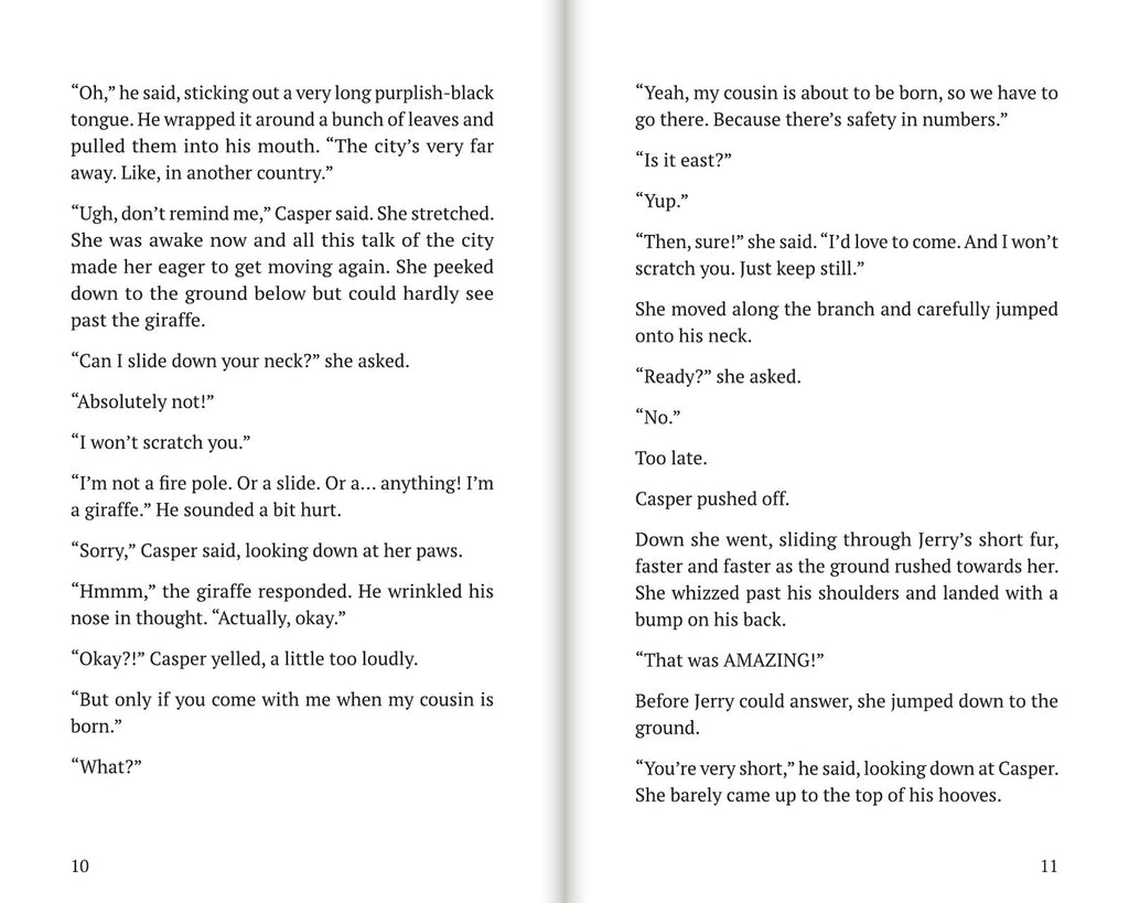 Book 3: The Giraffes, Chapter 1 (part 3 of 4), illustrated by Lekshmi Bose