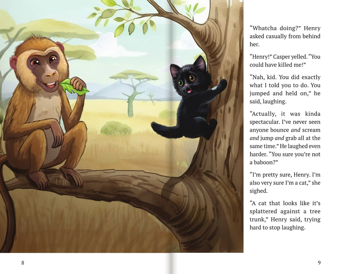 Book 4: The Baboons, Chapter 1 (part 2 of 4), illustrated by Lekshmi Bose