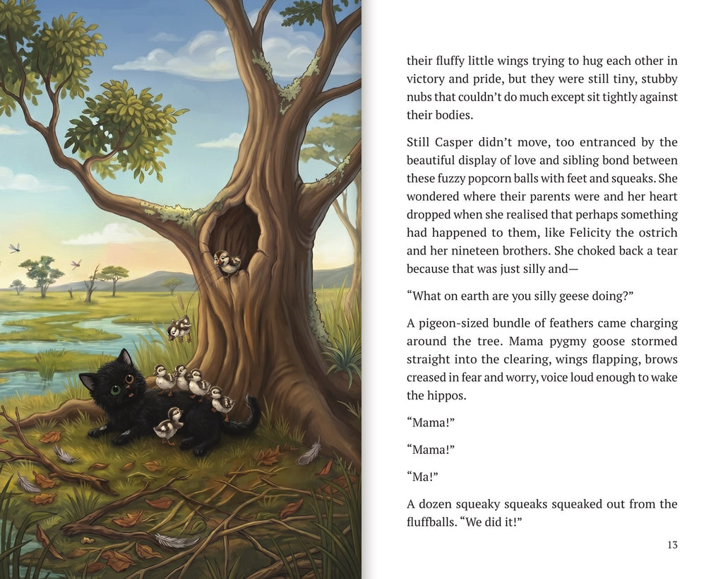Book 9: The Hippos, Chapter 1 (part 3 of 5), illustrated by Lekshmi Bose