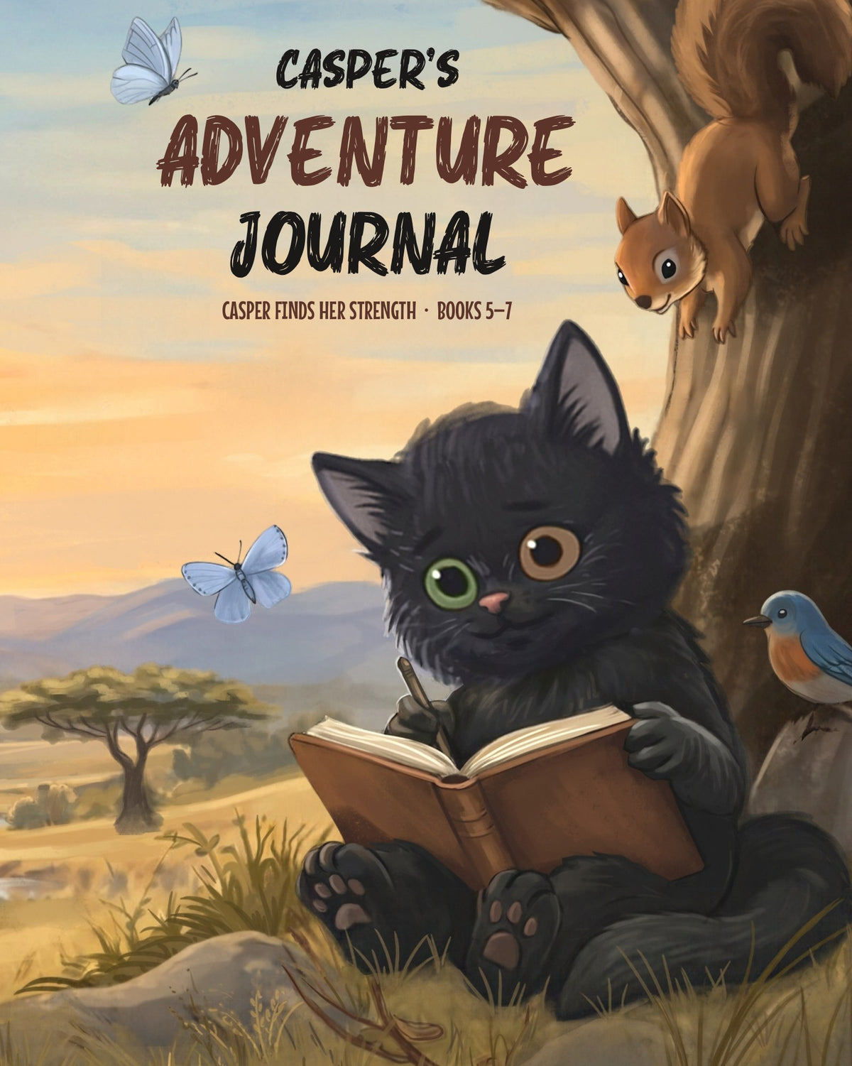 Casper's Adventure Journal: Casper Finds Her Strength, Books 5–7 – front cover
