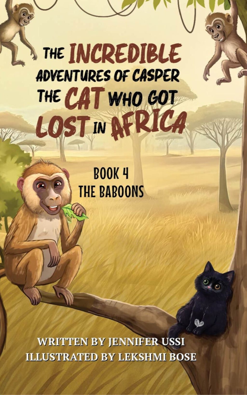 Casper the Cat Book 4: The Baboons – front cover